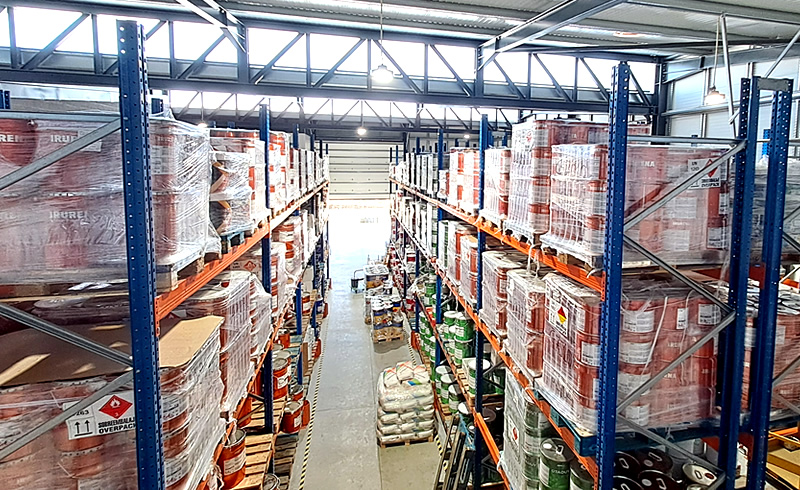 stock em armazem tivera